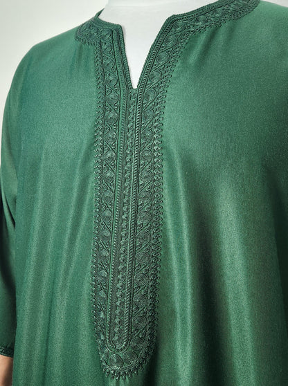 Premium Gandoura | "Emerald"